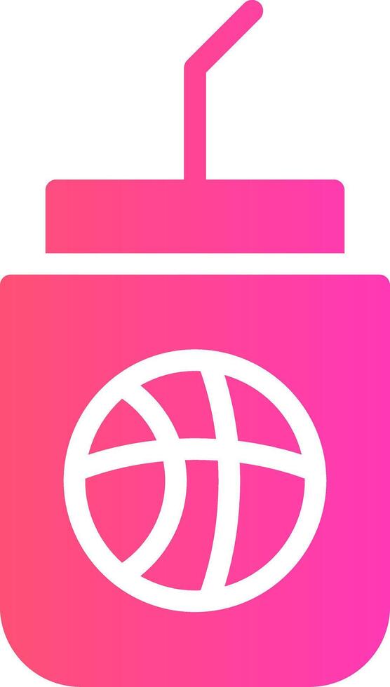glyph Gradient Design vector