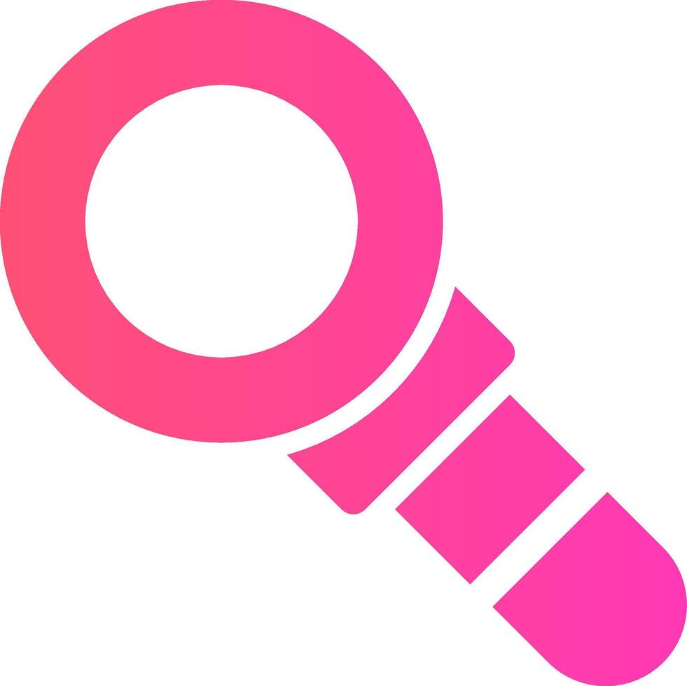 glyph Gradient Design vector
