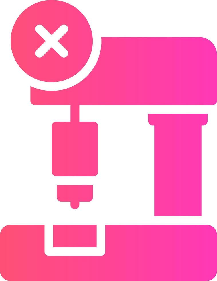 glyph Gradient Design vector