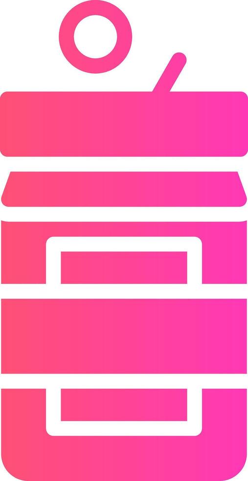 glyph Gradient Design vector