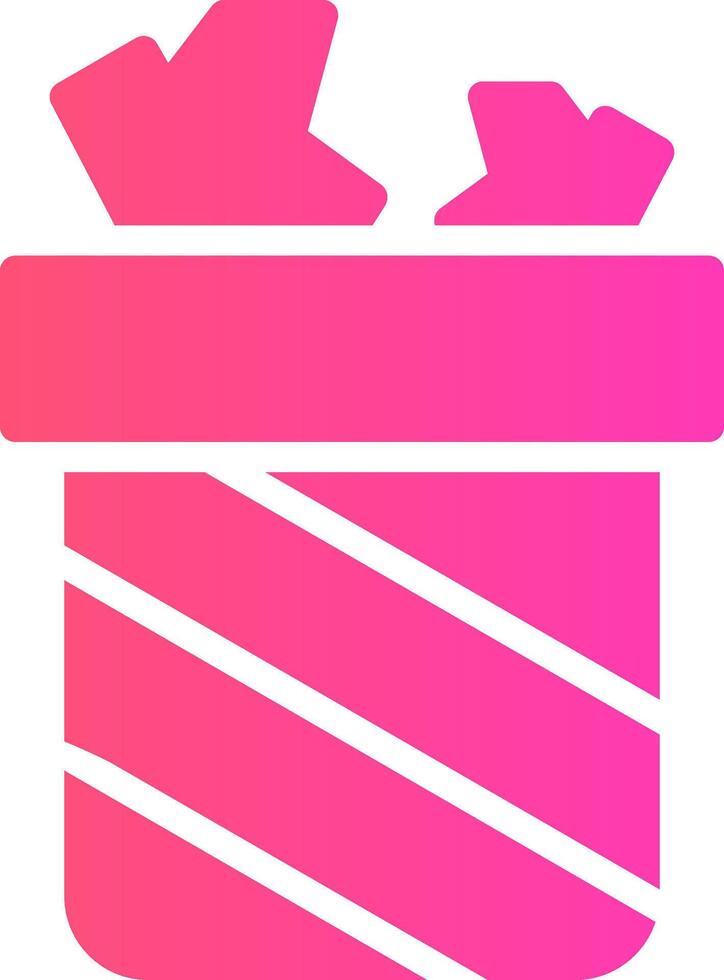 glyph Gradient Design vector