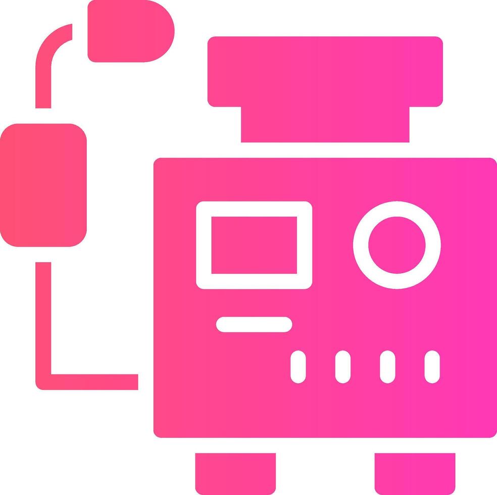 glyph Gradient Design vector