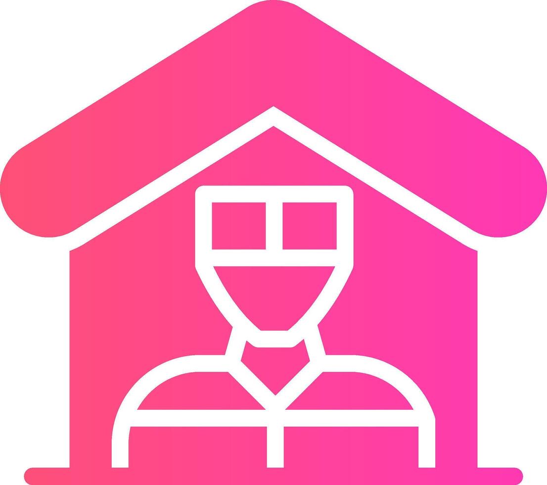 Mortgage Fraud Creative Icon Design vector