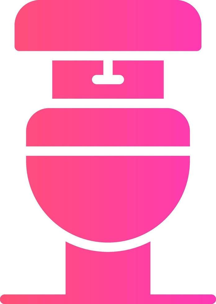 glyph Gradient Design vector