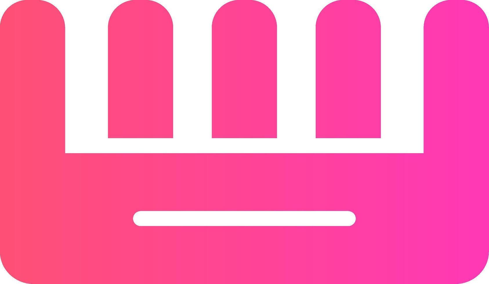 Comb Creative Icon Design vector