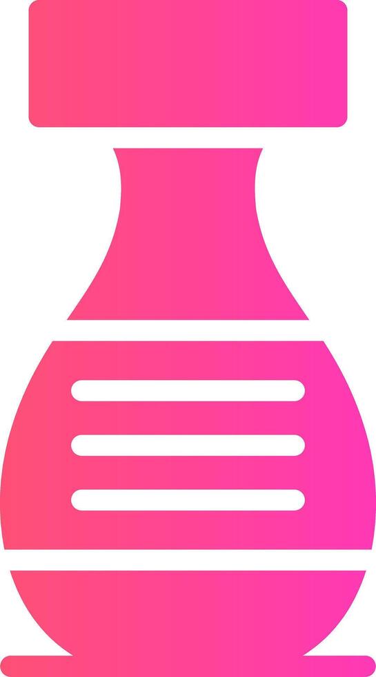 glyph Gradient Design vector
