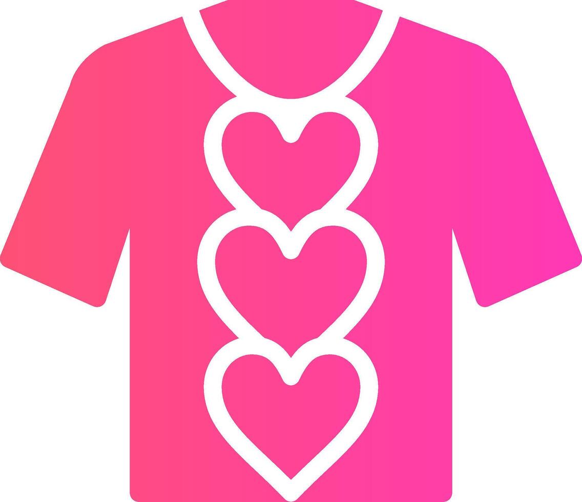 Shirt Creative Icon Design vector