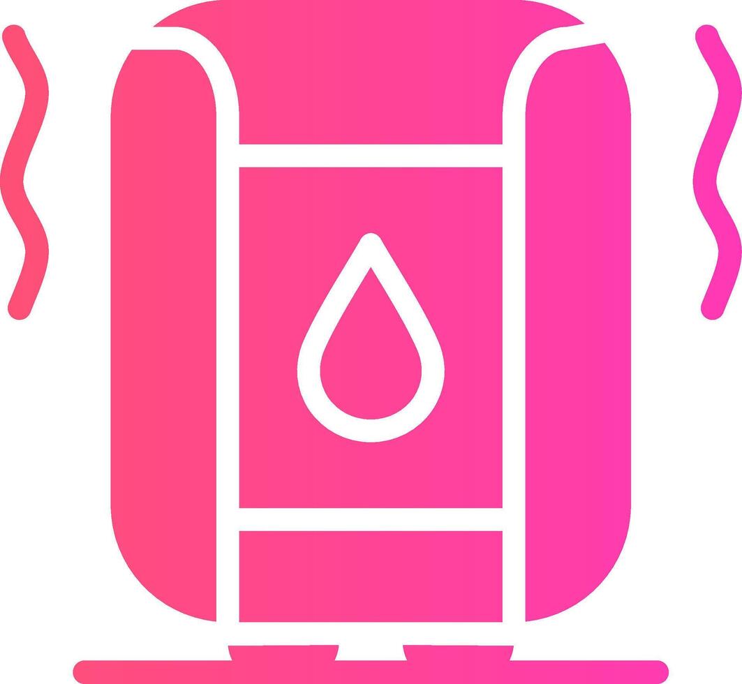 Humidifier Creative Icon Design vector