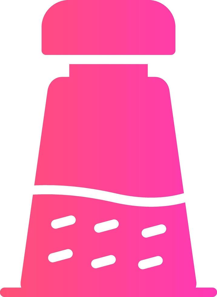 Salt And Pepper Creative Icon Design vector