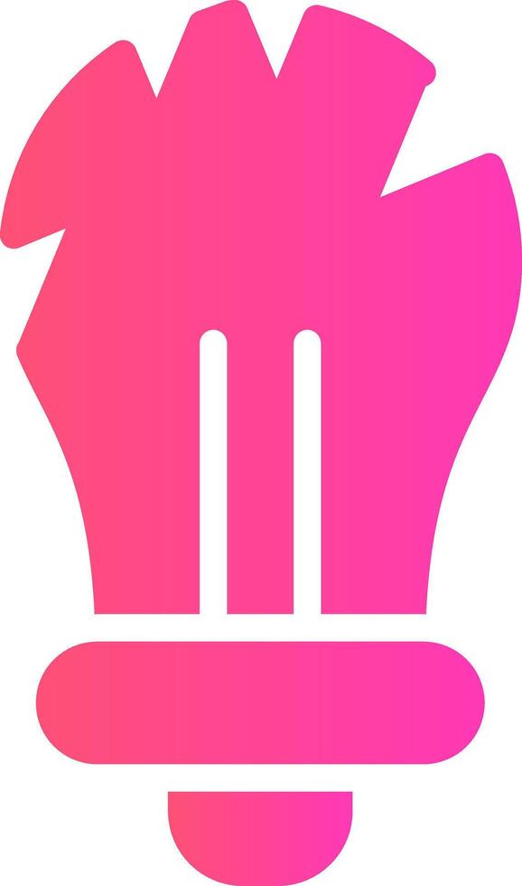 Bulb Creative Icon Design vector
