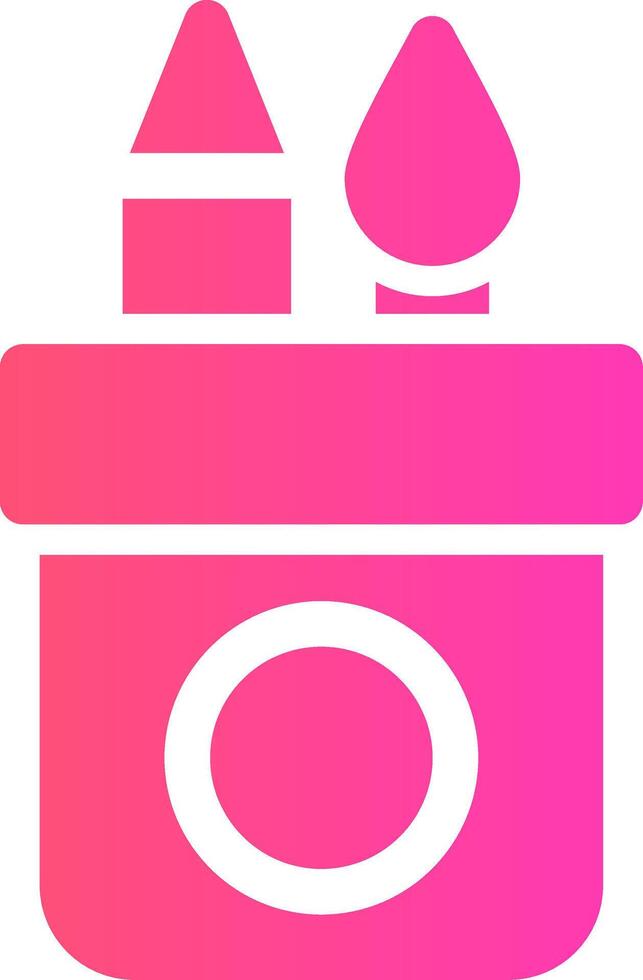 glyph Gradient Design vector