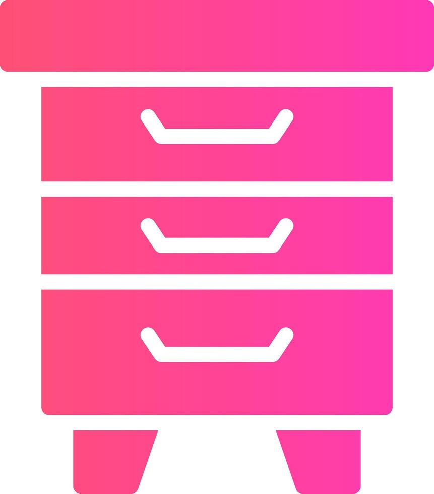 glyph Gradient Design vector
