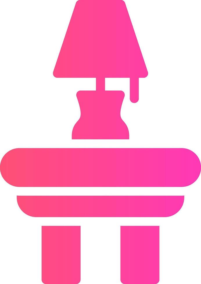 glyph Gradient Design vector