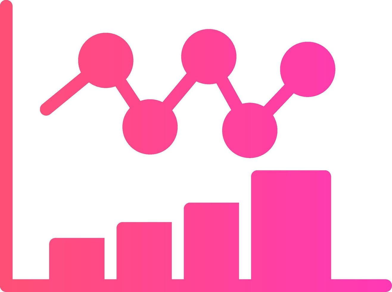 glyph Gradient Design vector