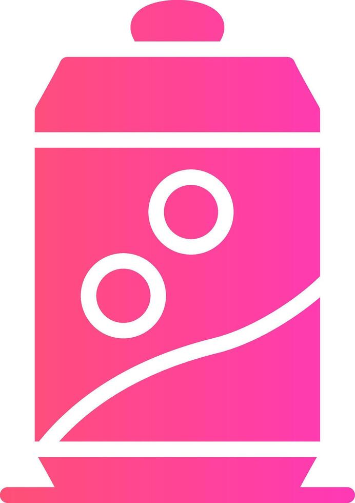 glyph Gradient Design vector