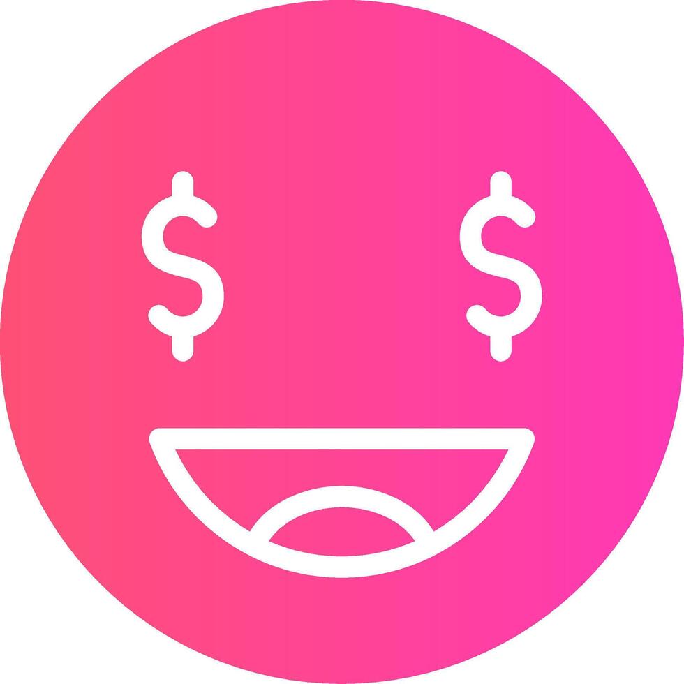 Greedy Creative Icon Design vector