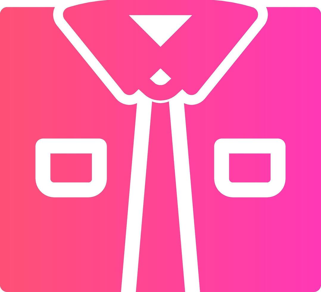 glyph Gradient Design vector