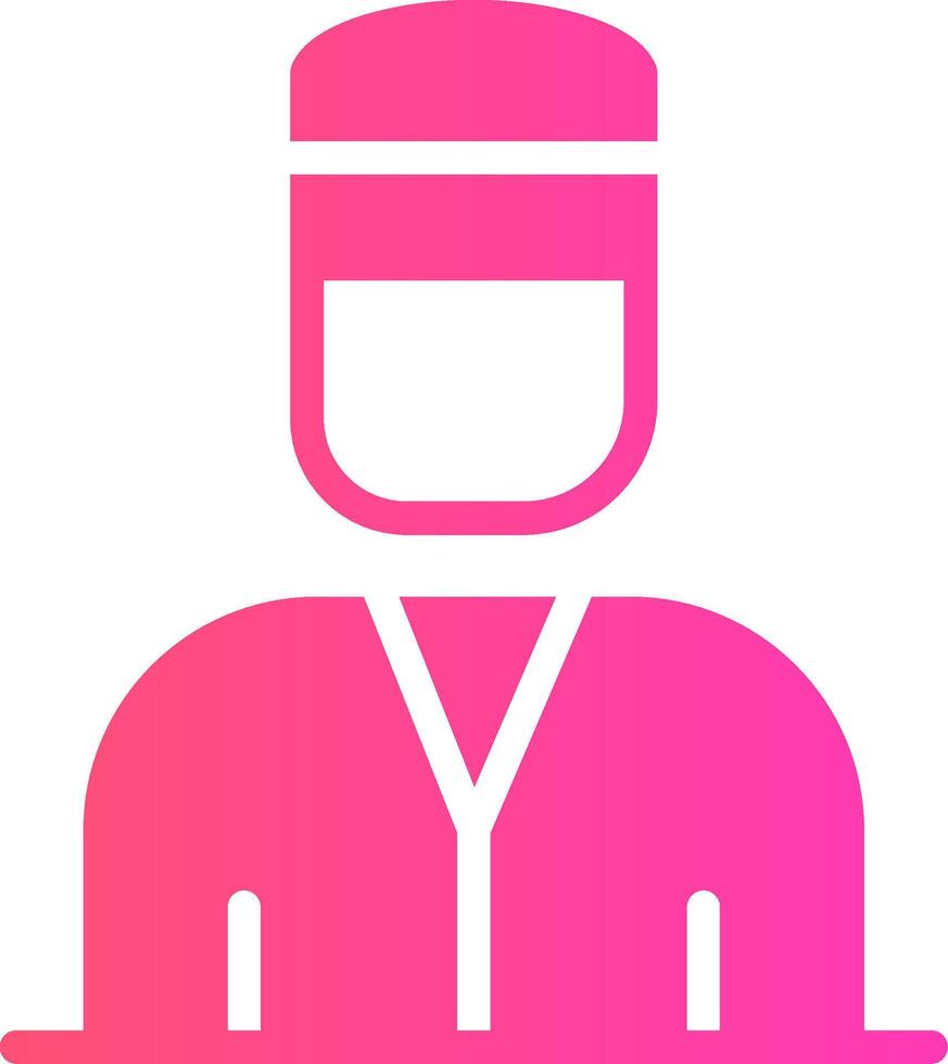 Doorman Creative Icon Design vector