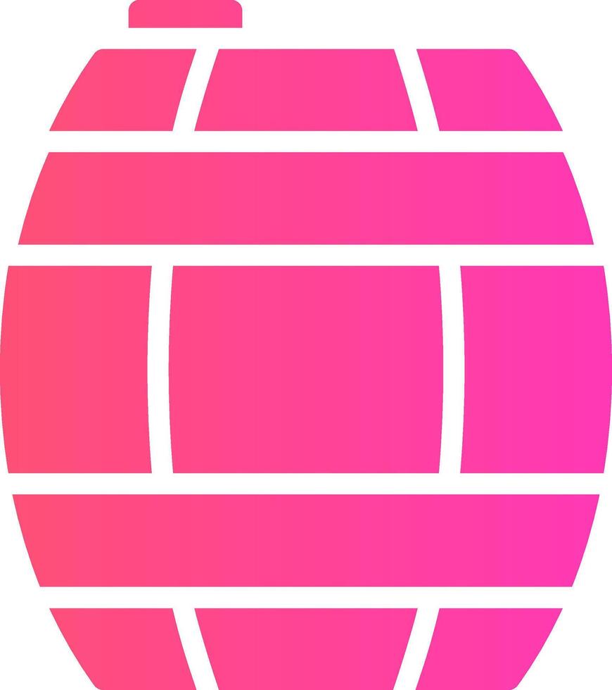 Barrel Creative Icon Design vector