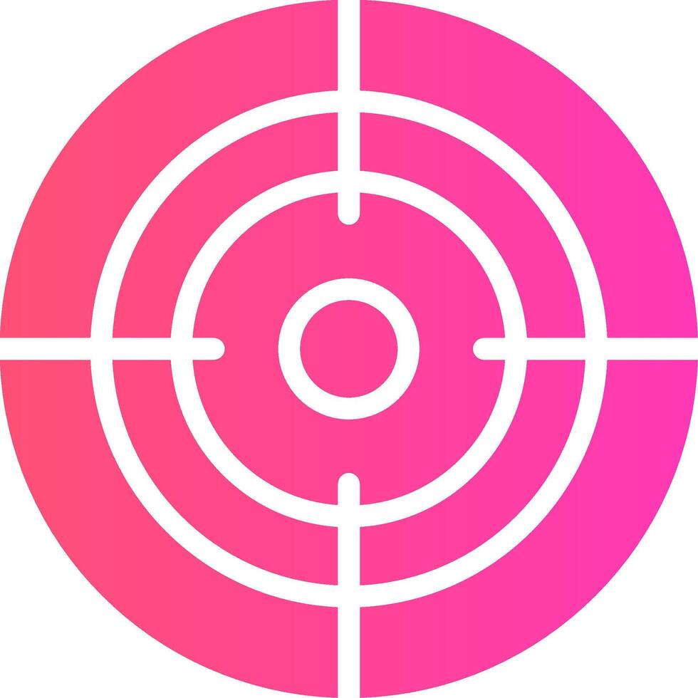 glyph Gradient Design vector