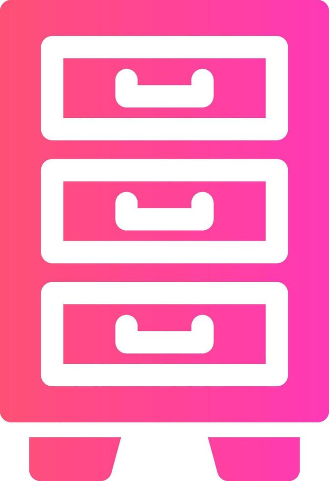 glyph Gradient Design vector