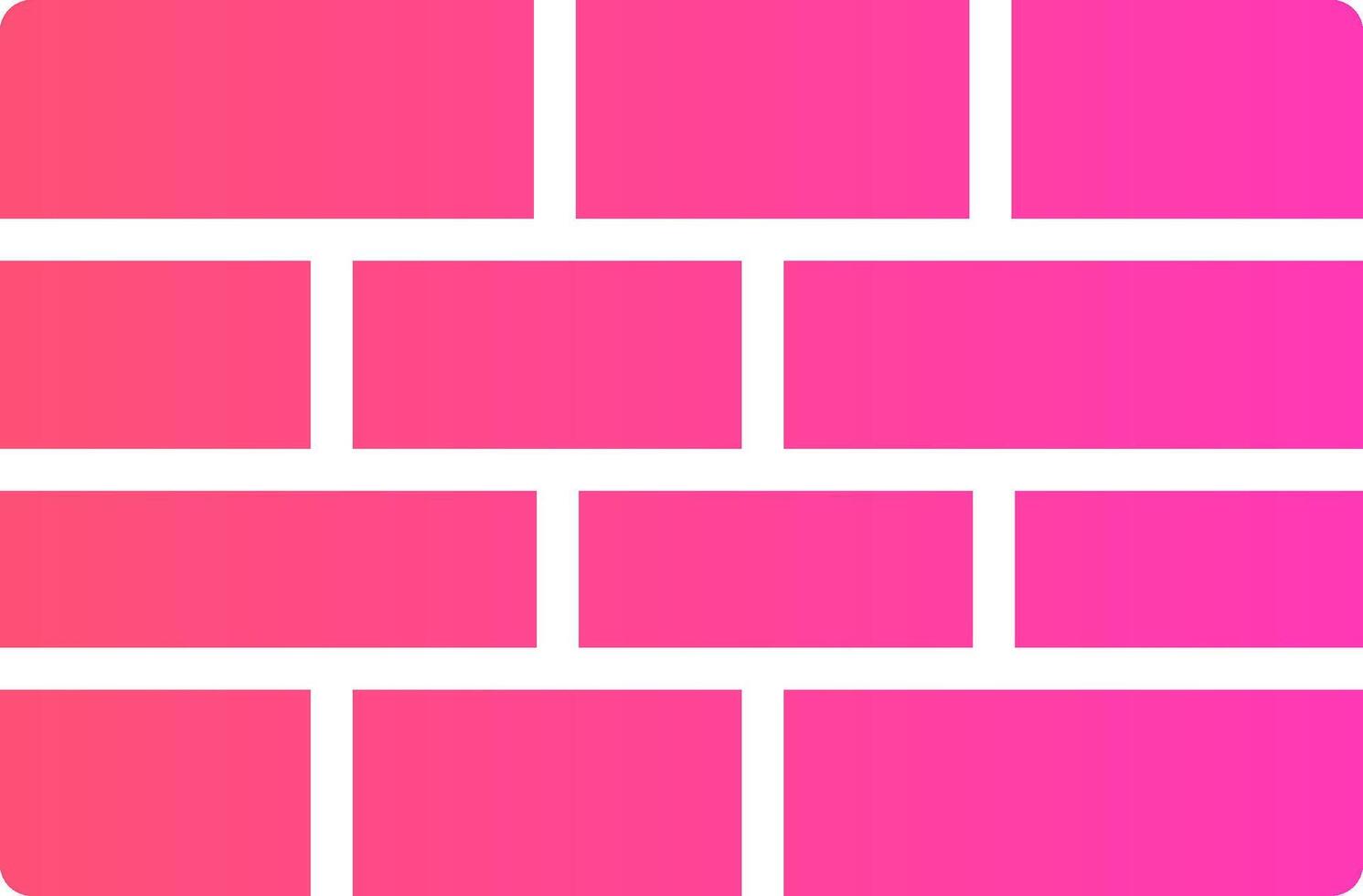 glyph Gradient Design vector