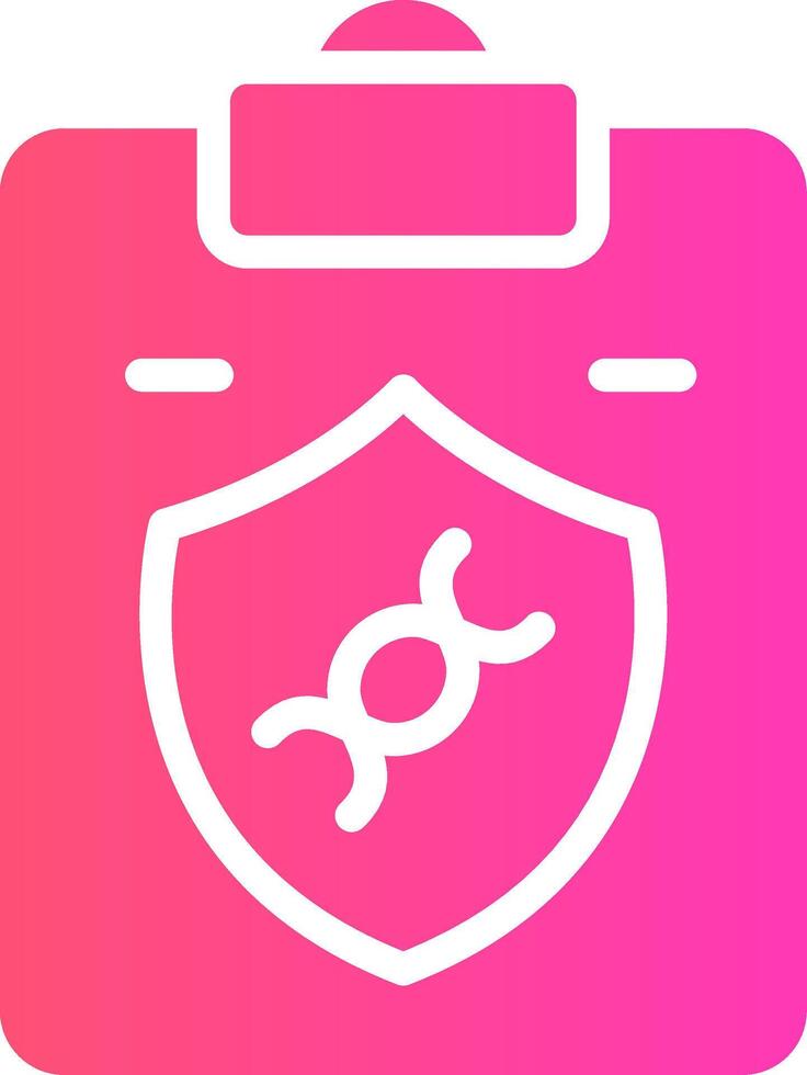 glyph Gradient Design vector