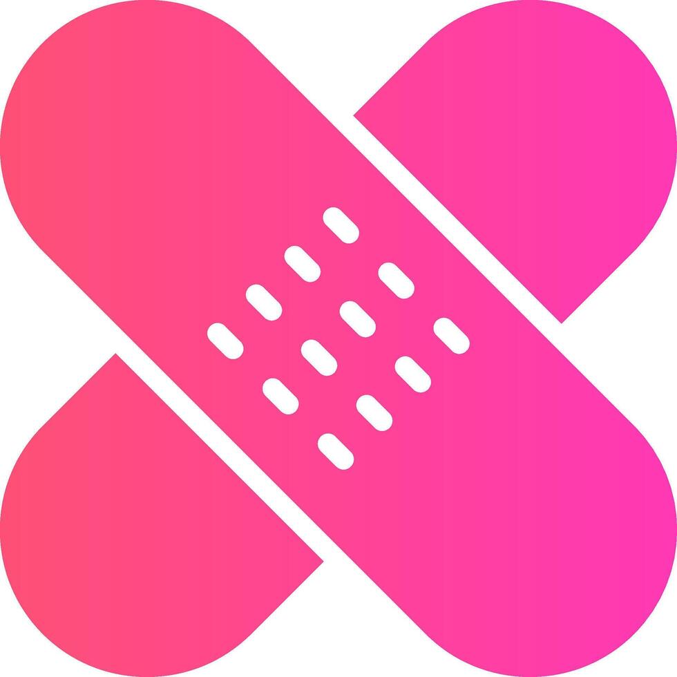 glyph Gradient Design vector