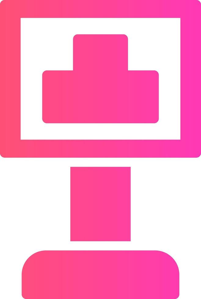 glyph Gradient Design vector