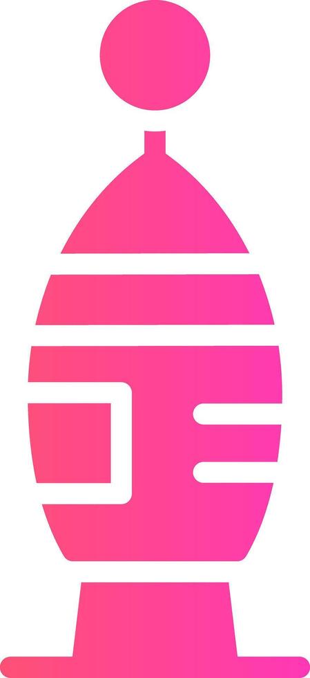 glyph Gradient Design vector
