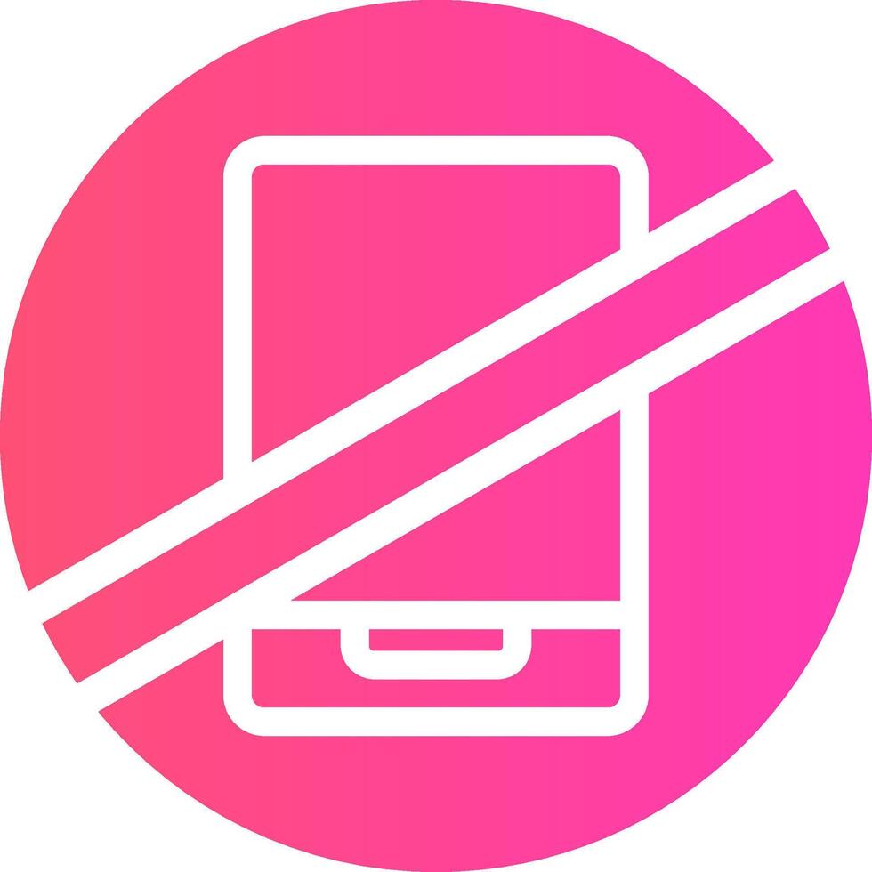 No Touch Technology Creative Icon Design vector
