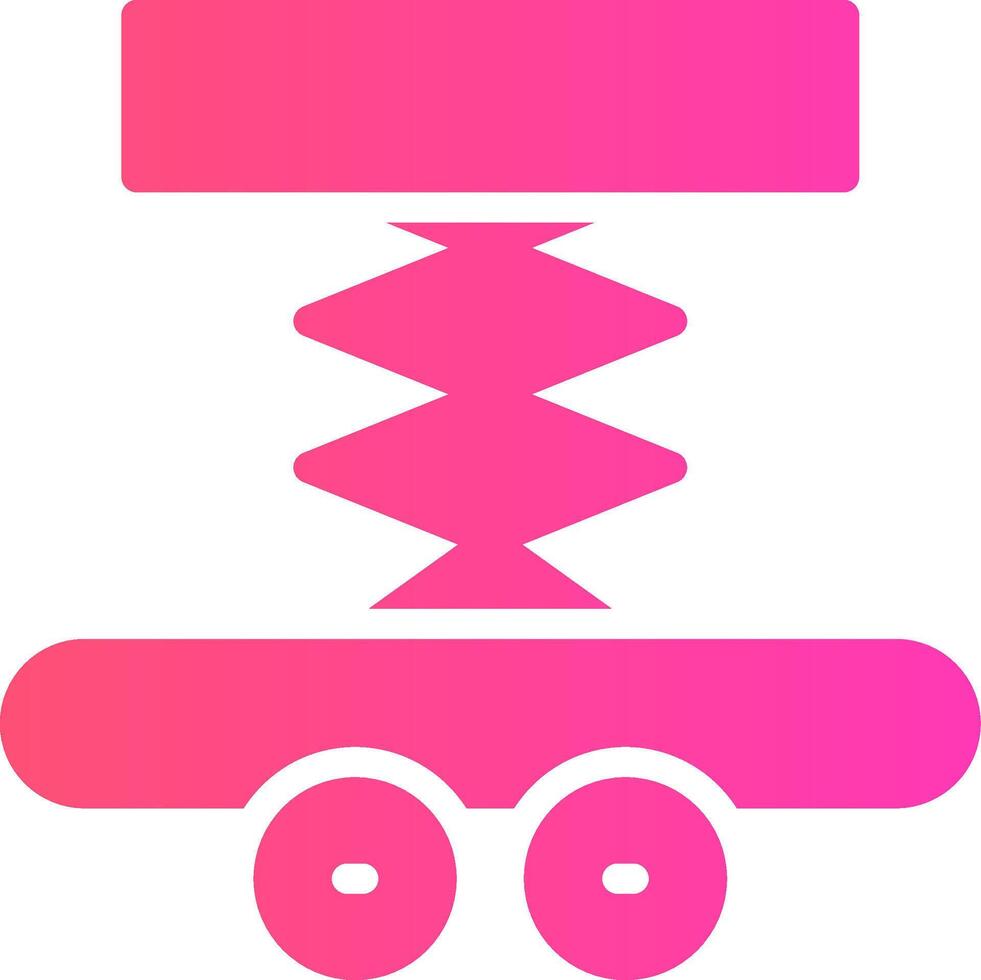glyph Gradient Design vector