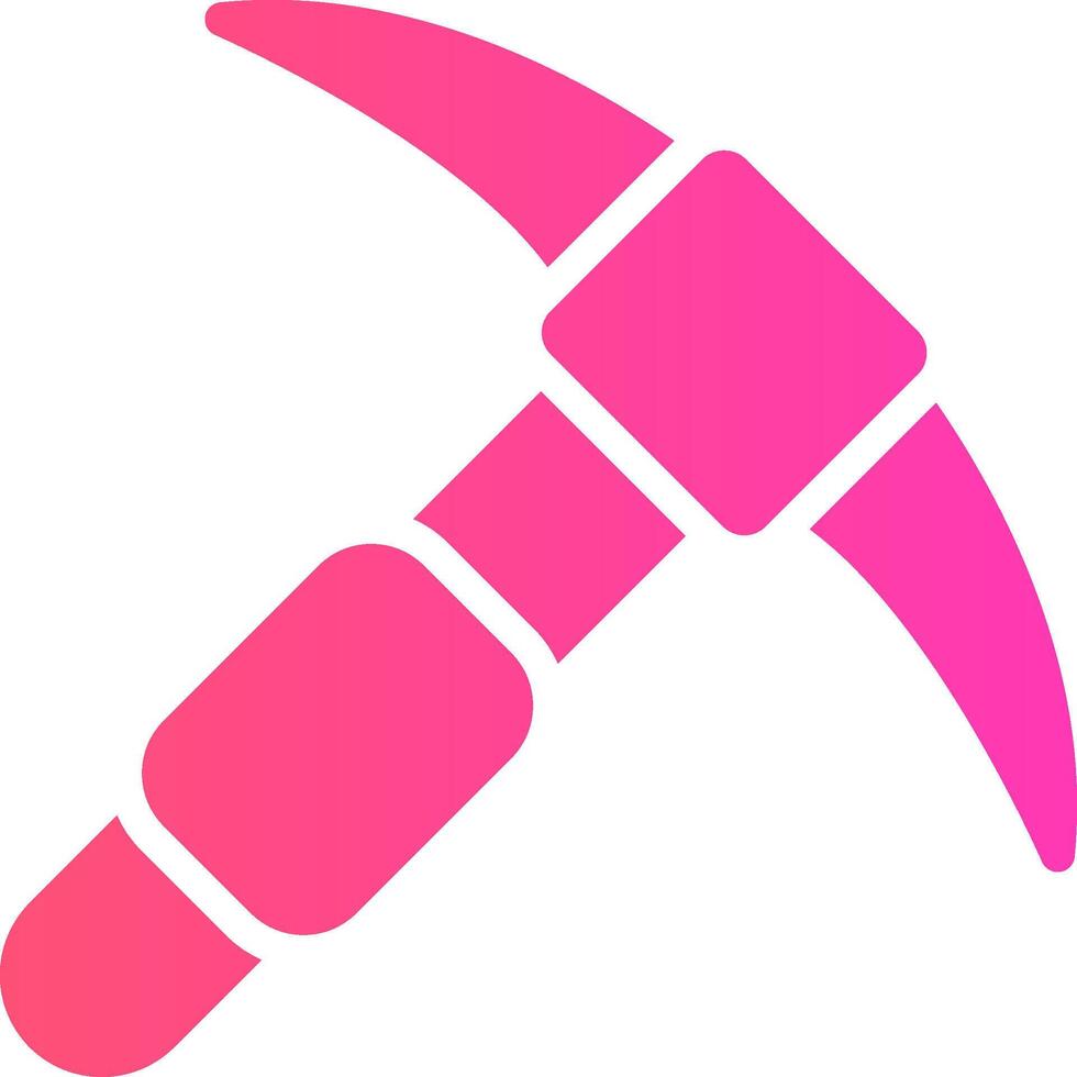 glyph Gradient Design vector