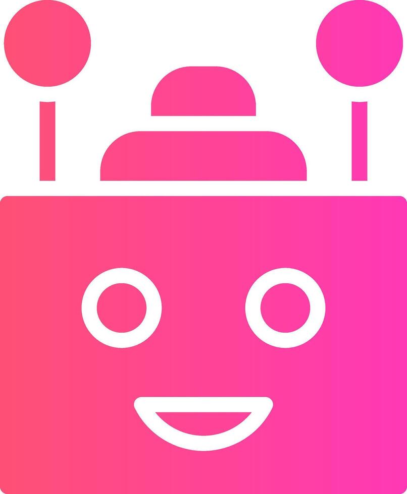 Chatbot Creative Icon Design vector
