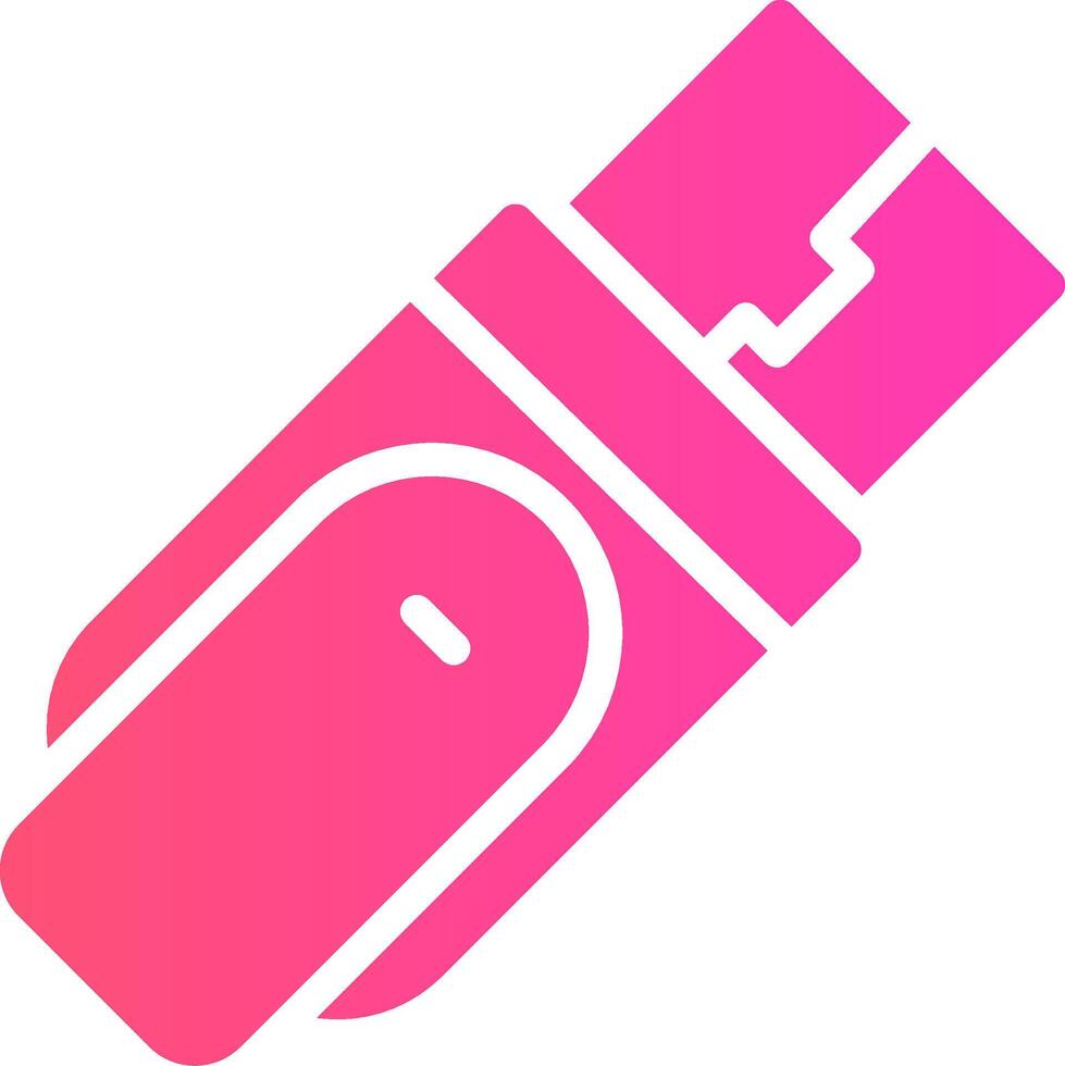 glyph Gradient Design vector