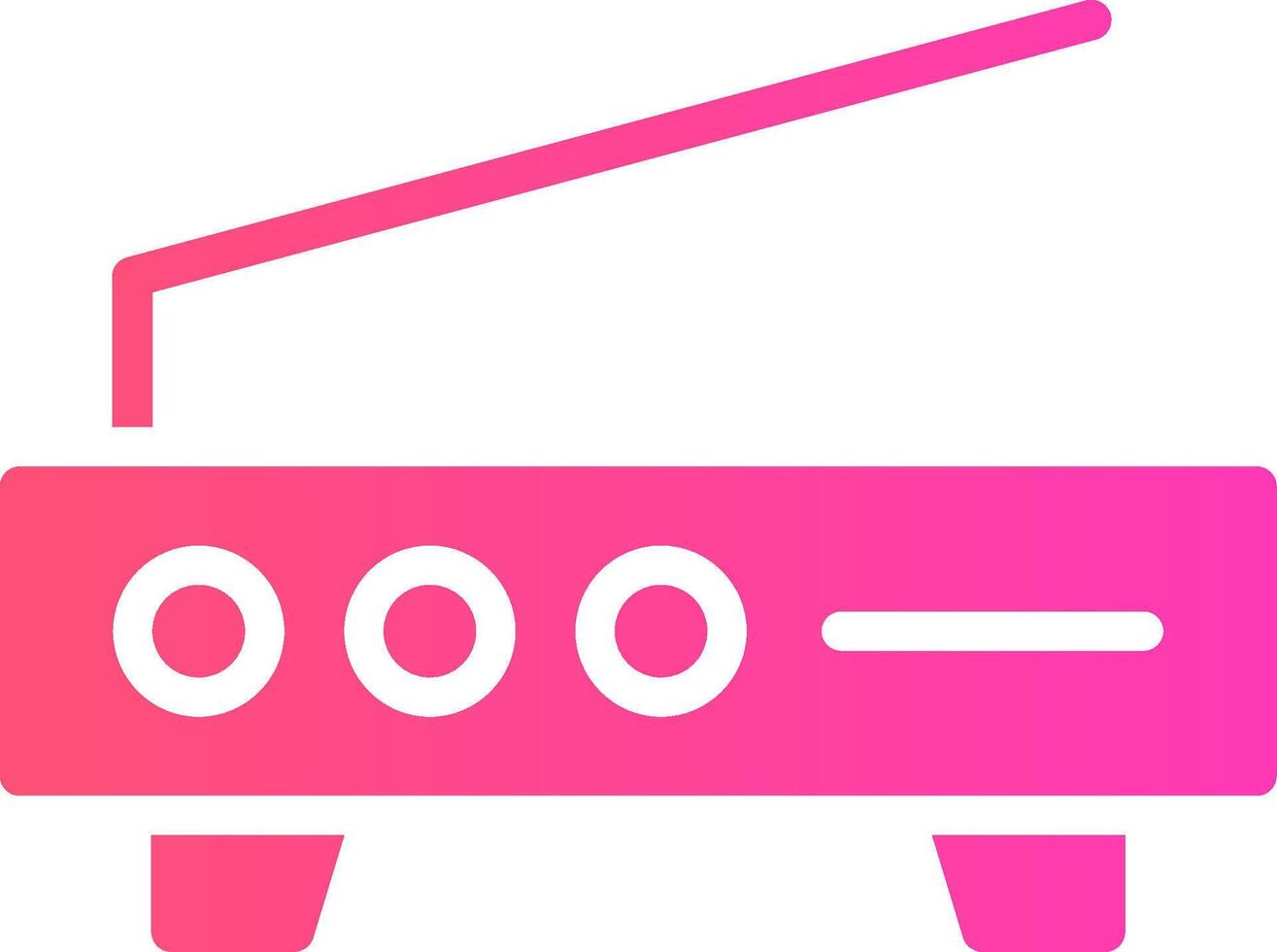 glyph Gradient Design vector