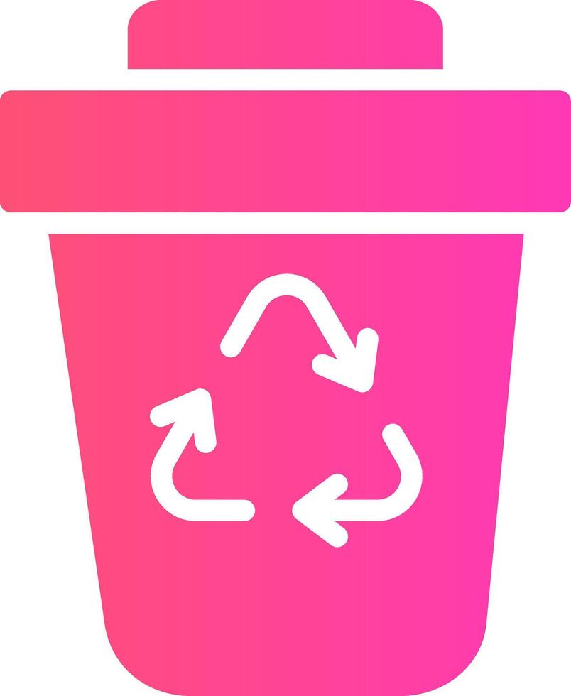 Garbage Creative Icon Design vector