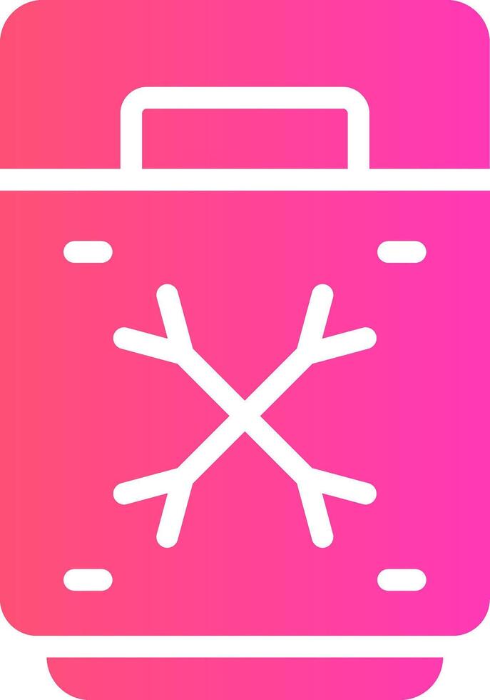 glyph Gradient Design vector