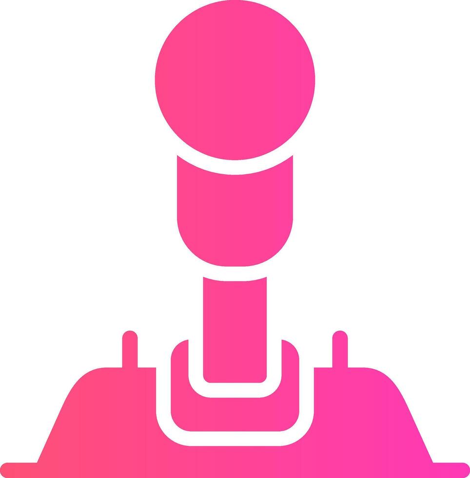Joystick Creative Icon Design vector
