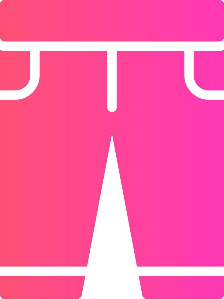 glyph Gradient Design vector