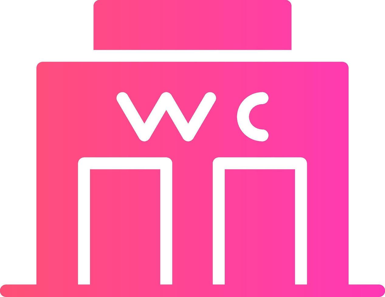 glyph Gradient Design vector