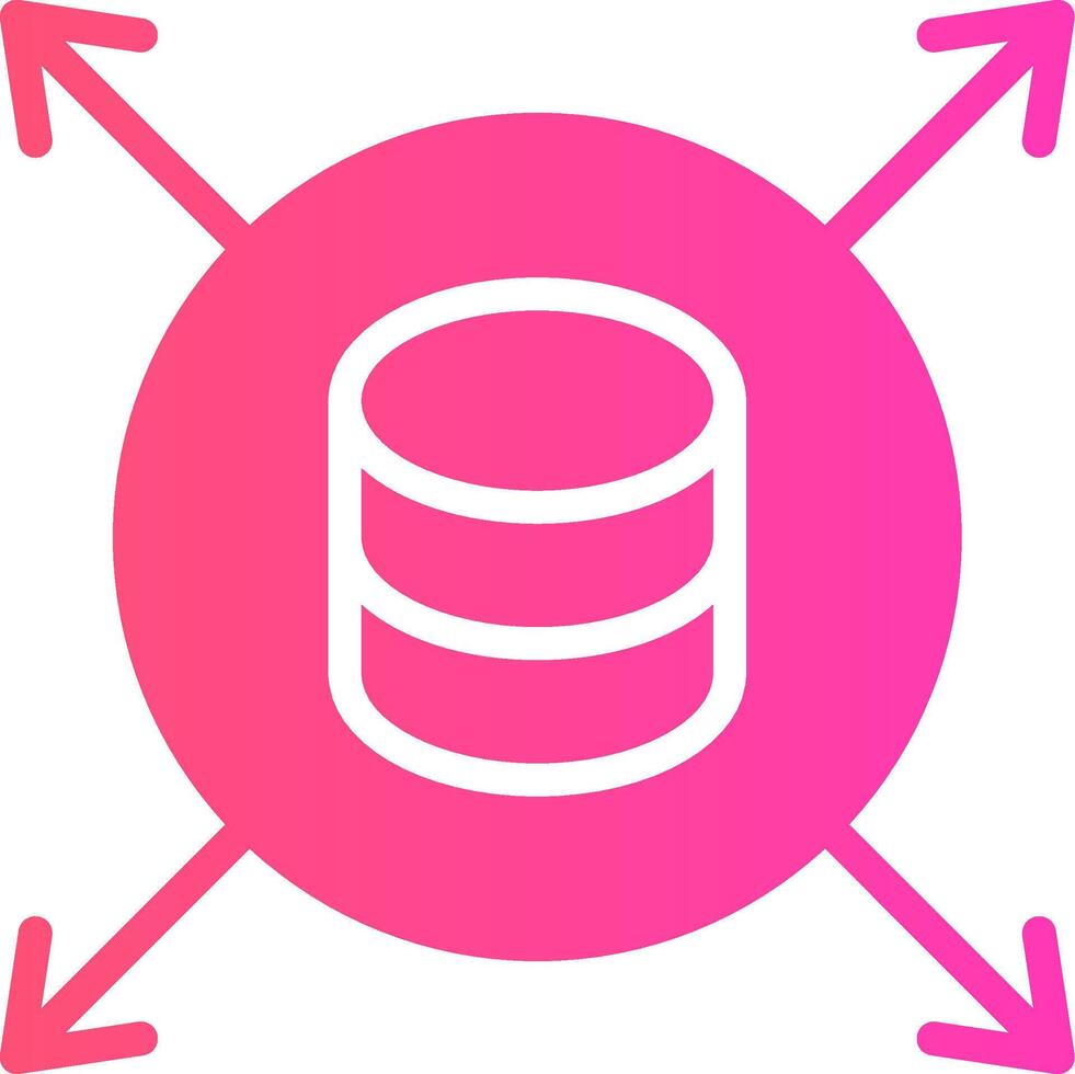 Data Driven Creative Icon Design vector