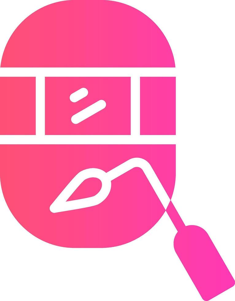 glyph Gradient Design vector