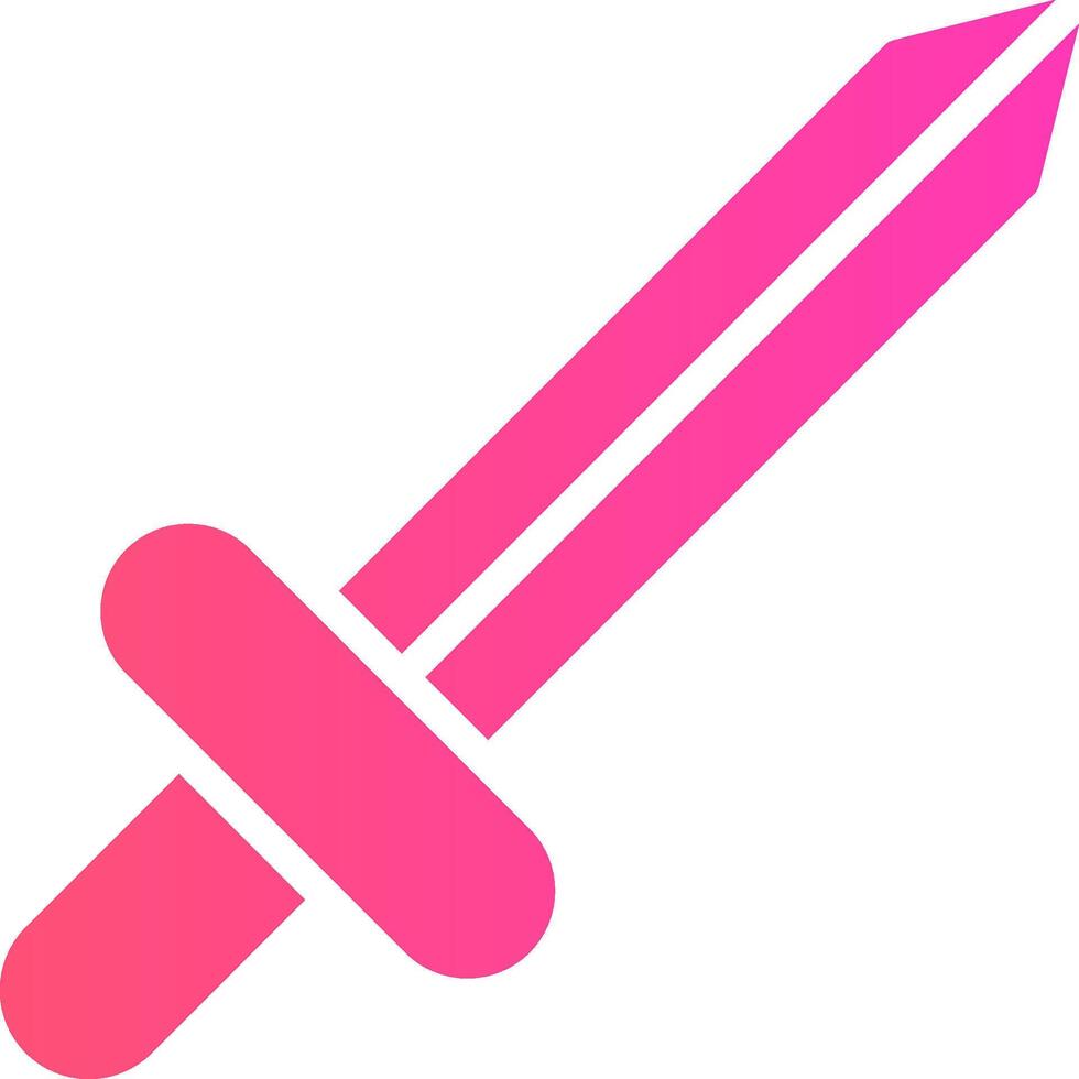 Game Sword Creative Icon Design vector