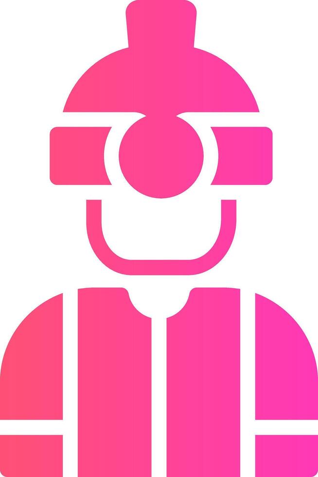 Worker Creative Icon Design vector