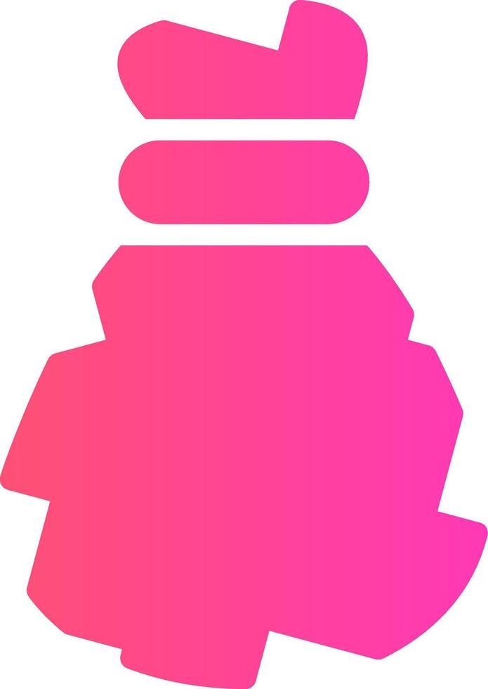 glyph Gradient Design vector