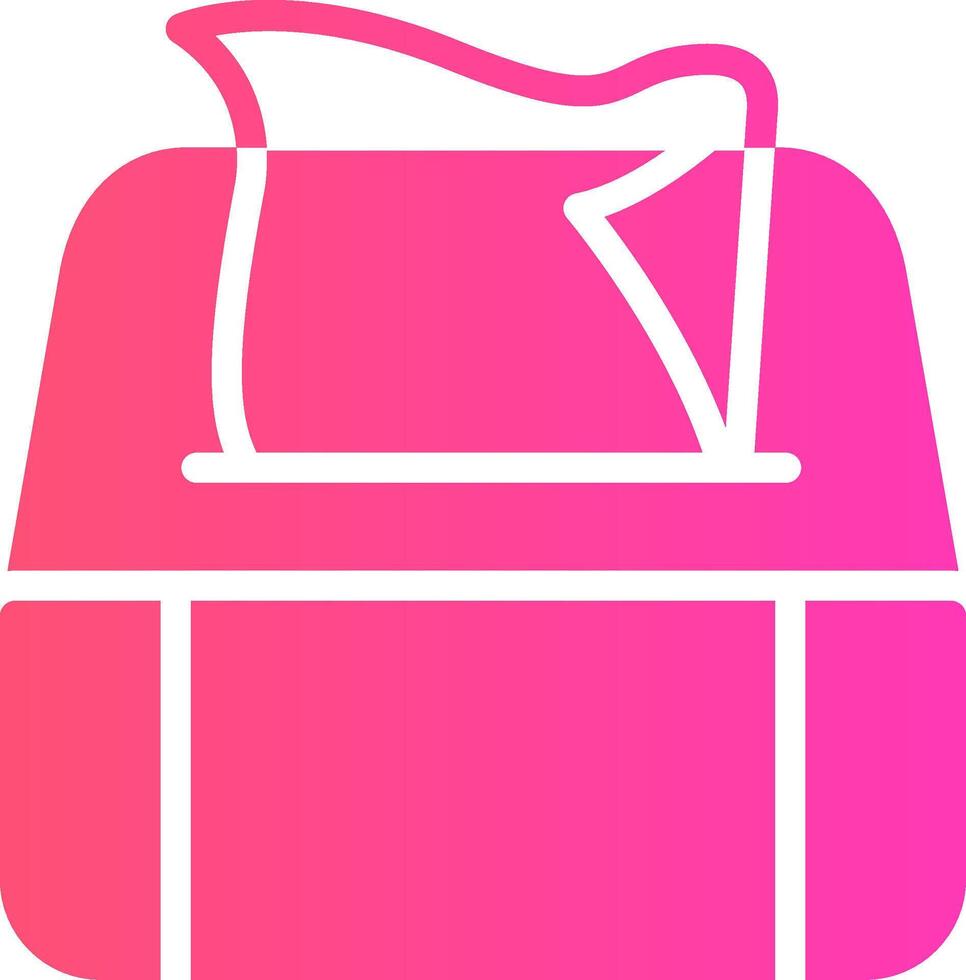 glyph Gradient Design vector