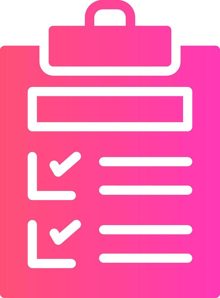 Checklist Creative Icon Design vector