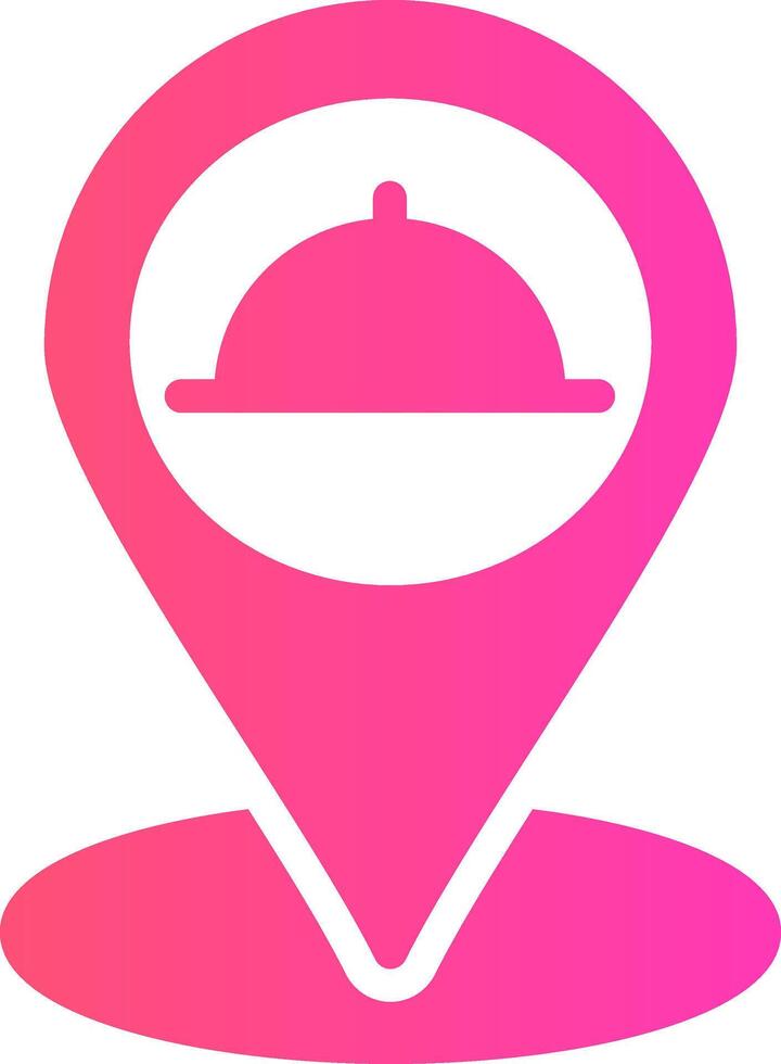 glyph Gradient Design vector