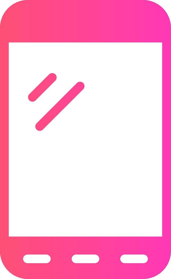 glyph Gradient Design vector